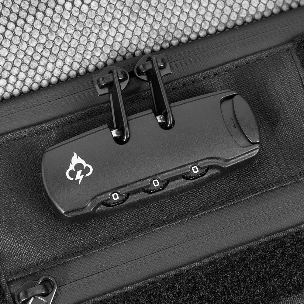 Essential Smell Proof Travel Wallet - Fashionable, Discreet + Hidden Lock (FireBar Labs x PBAL)