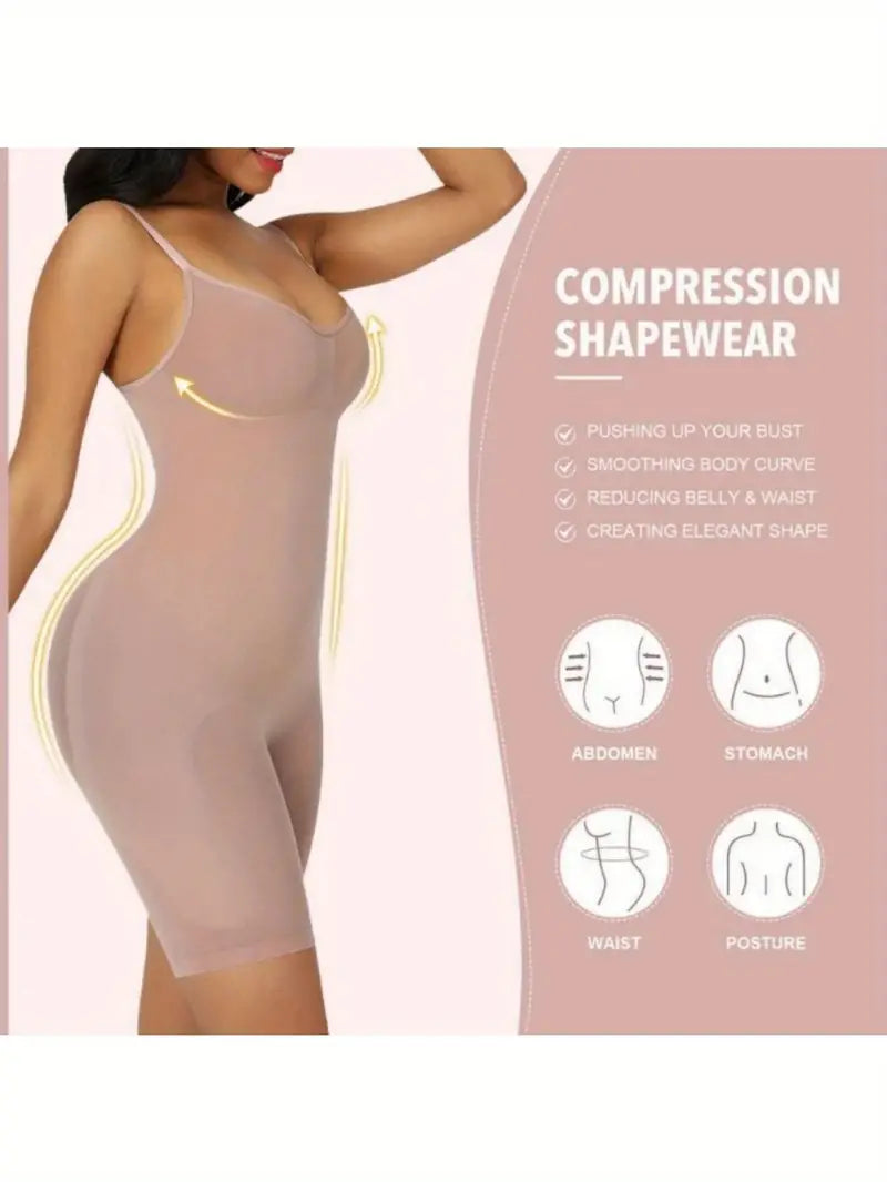 Summer 2024 Seamless Shapewear Bodysuit for Women -
