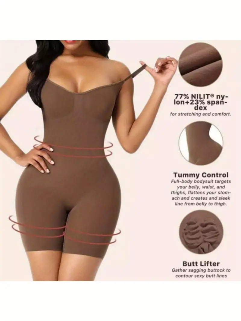 Summer 2024 Seamless Shapewear Bodysuit for Women -
