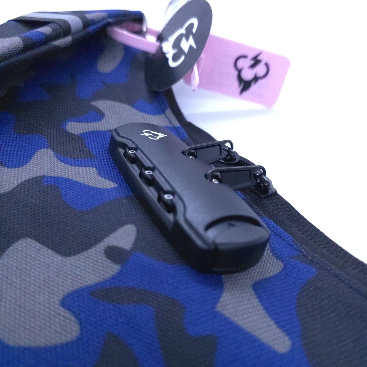 Essential Smell Proof Crossbody Bag - Fashionable, Discreet + Hidden Lock (FireBar Labs x PBAL)
