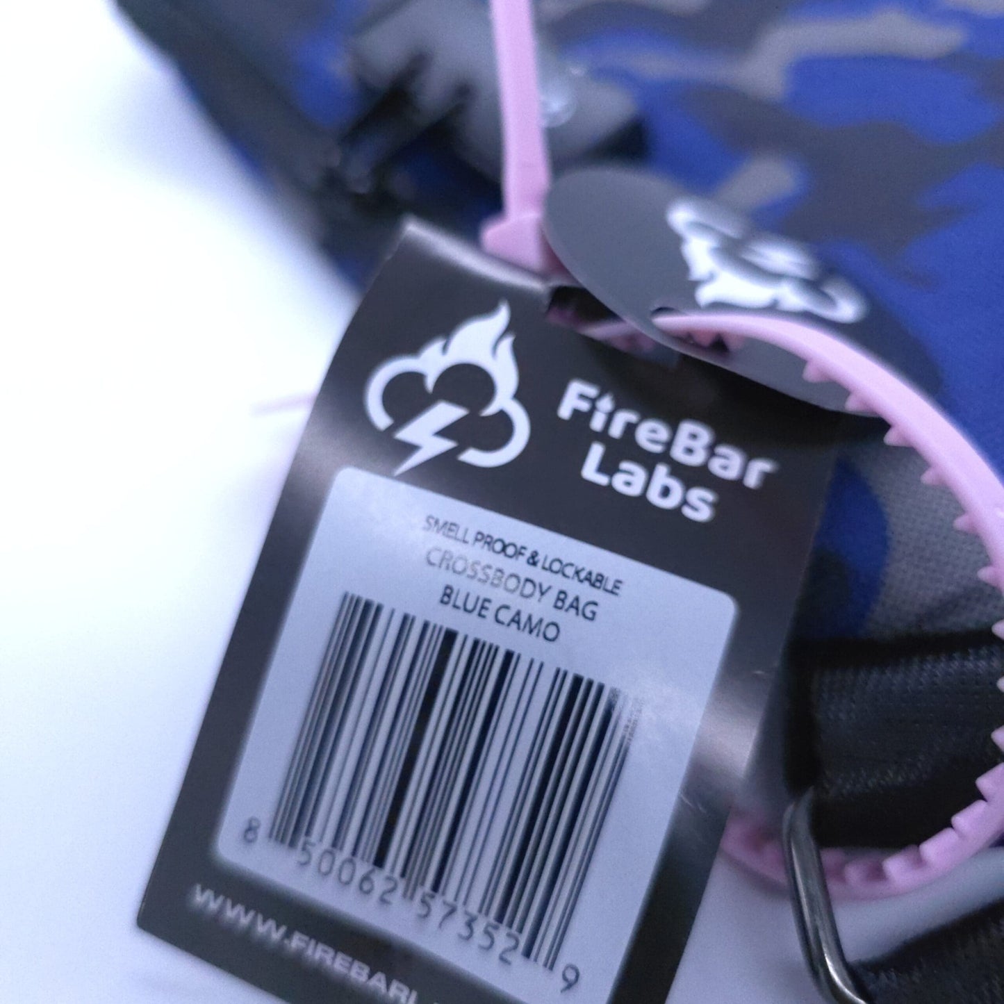 Essential Smell Proof Crossbody Bag - Fashionable, Discreet + Hidden Lock (FireBar Labs x PBAL)