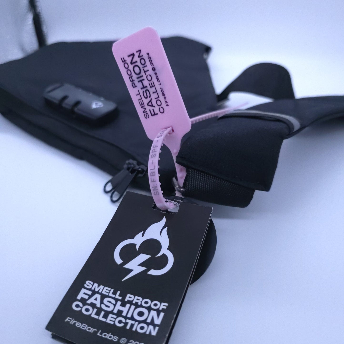 Essential Smell Proof Crossbody Bag - Fashionable, Discreet + Hidden Lock (FireBar Labs x PBAL)