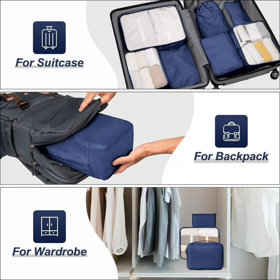 9 Set Packing Cubes for Travel