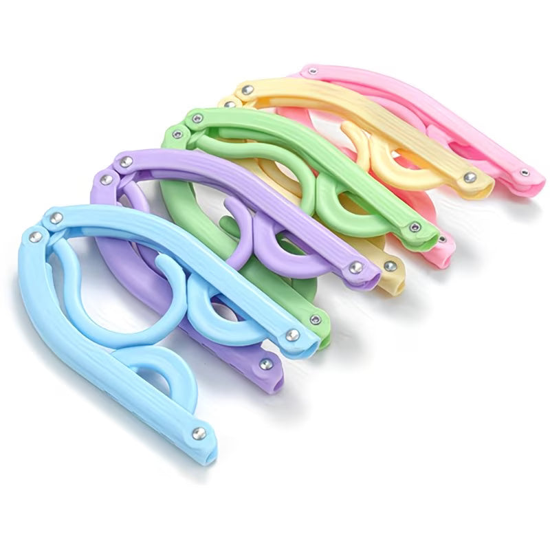 10/20 Portable Travel Folding Hangers - Essential Additions for Cruise Ships, Compact Drying Racks, Clothing Hangers, Travel Hangers, Perfect Gifts for Halloween And Christmas