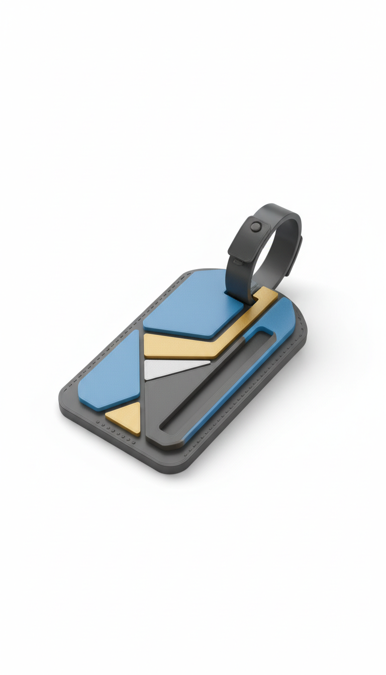 3D Printed Luggage Tag