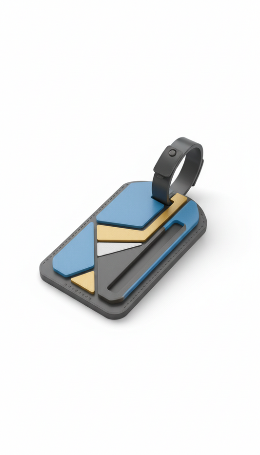 3D Printed Luggage Tag