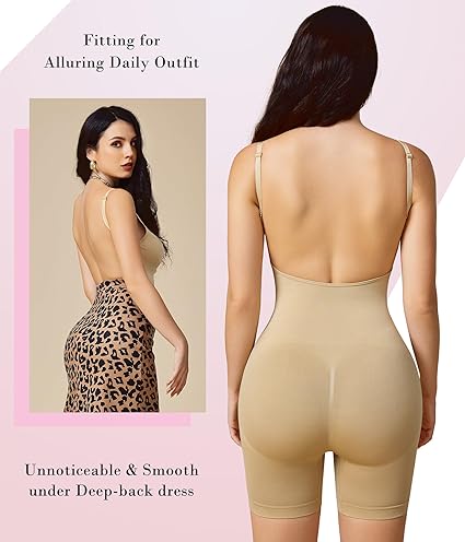 Summer 2024 Seamless Shapewear Bodysuit for Women -