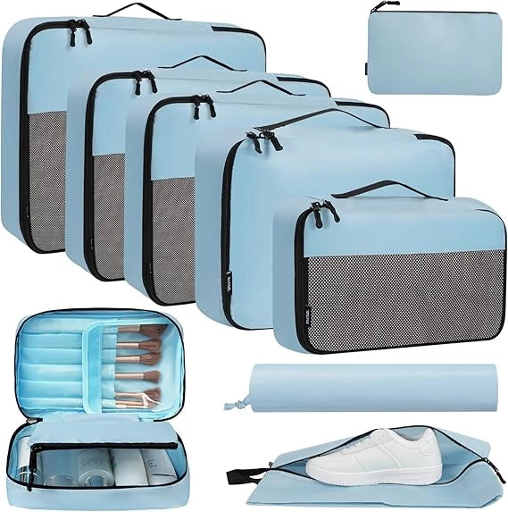 9 Set Packing Cubes for Travel