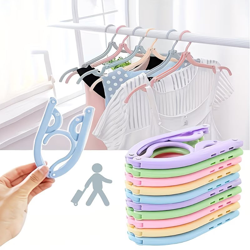 10/20 Portable Travel Folding Hangers - Essential Additions for Cruise Ships, Compact Drying Racks, Clothing Hangers, Travel Hangers, Perfect Gifts for Halloween And Christmas
