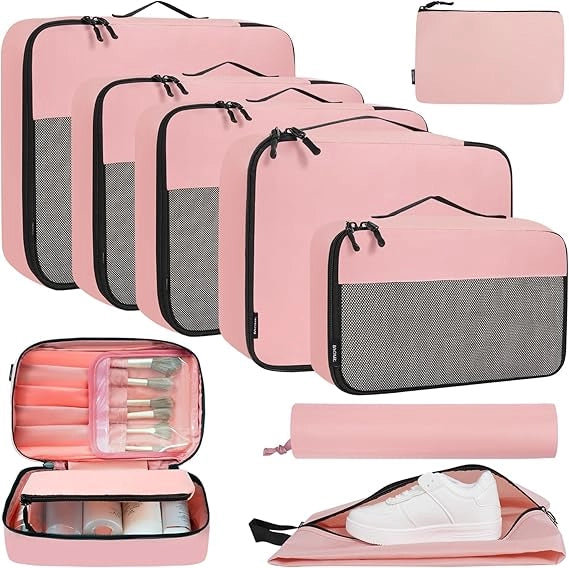 9 Set Packing Cubes for Travel
