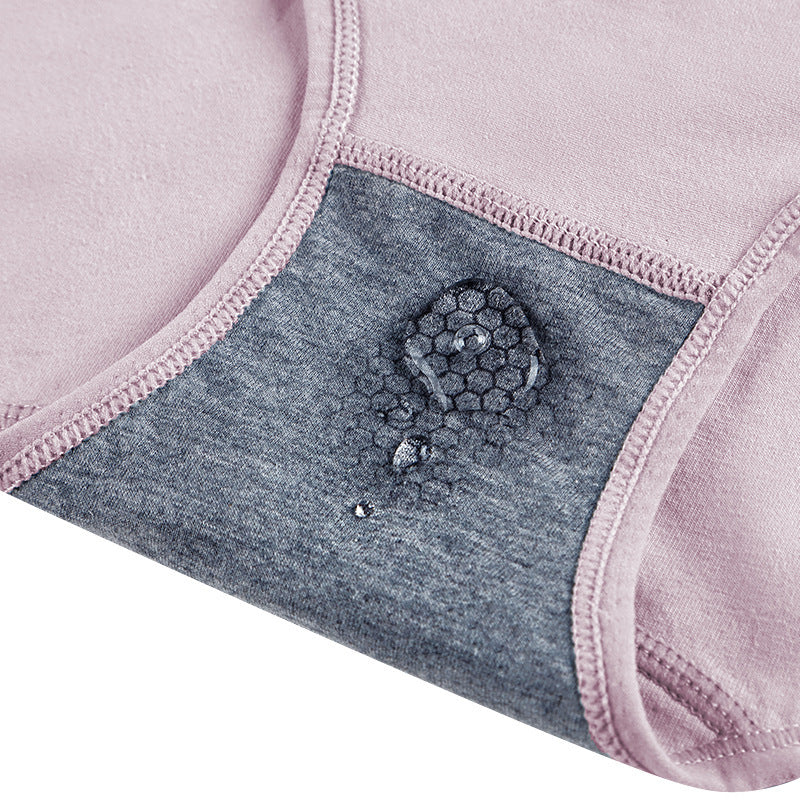 Pack of 4 Ladies Mid-rise Cotton Graphene Antibacterial Panties
