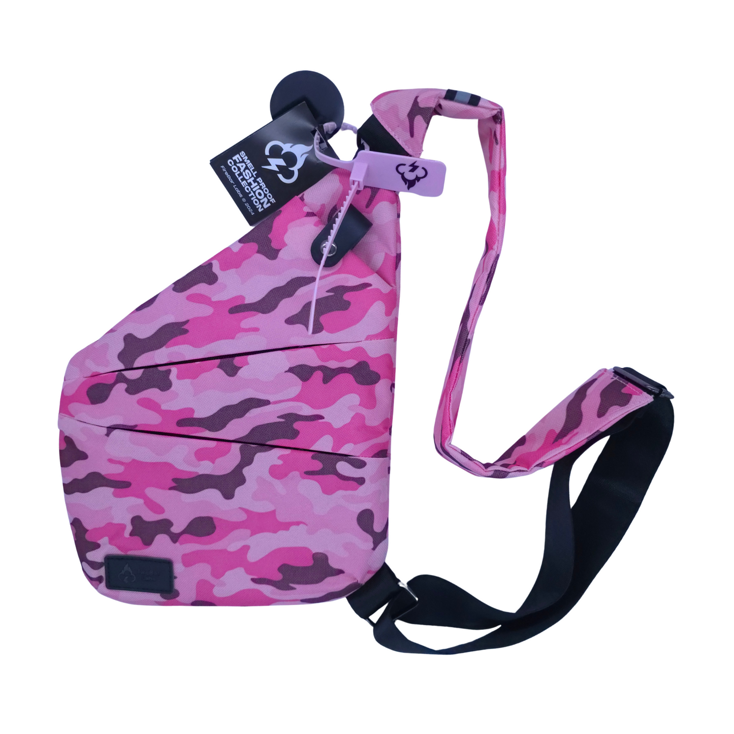 Essential Smell Proof Crossbody Bag - Fashionable, Discreet + Hidden Lock (FireBar Labs x PBAL)