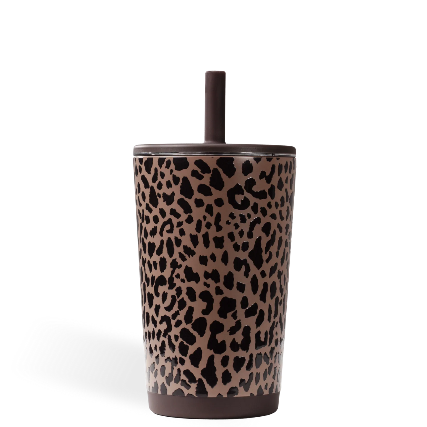 Brown Leopard Non Spill Cup