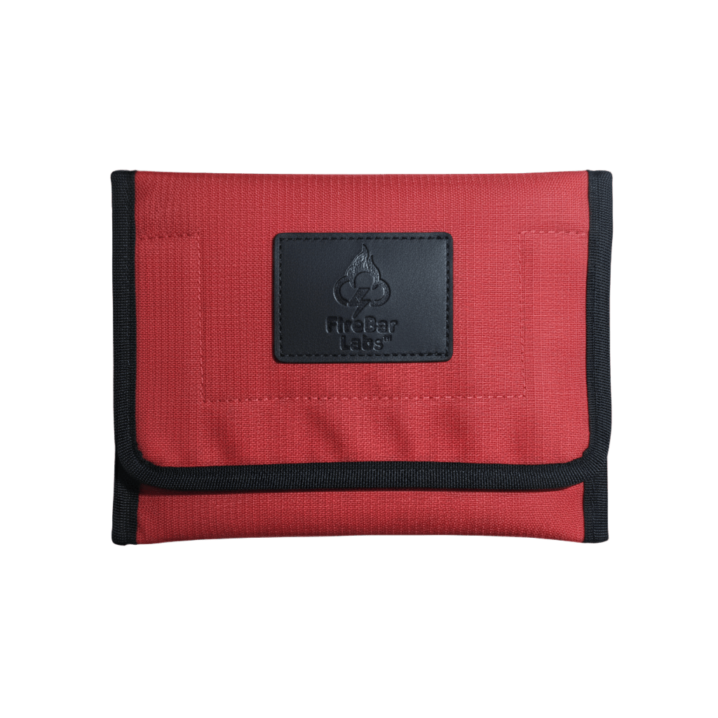 Essential Smell Proof Travel Wallet - Fashionable, Discreet + Hidden Lock (FireBar Labs x PBAL)