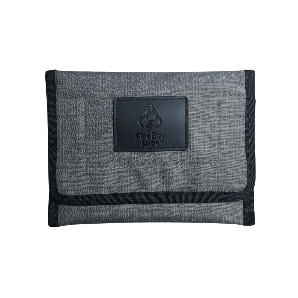 Essential Smell Proof Travel Wallet - Fashionable, Discreet + Hidden Lock (FireBar Labs x PBAL)
