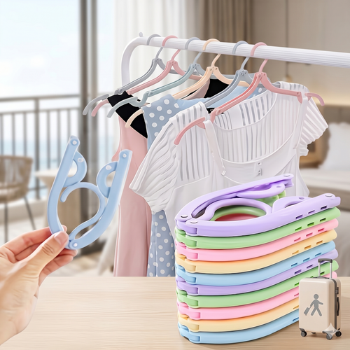 10/20 Portable Travel Folding Hangers - Essential Additions for Cruise Ships, Compact Drying Racks, Clothing Hangers, Travel Hangers, Perfect Gifts for Halloween And Christmas