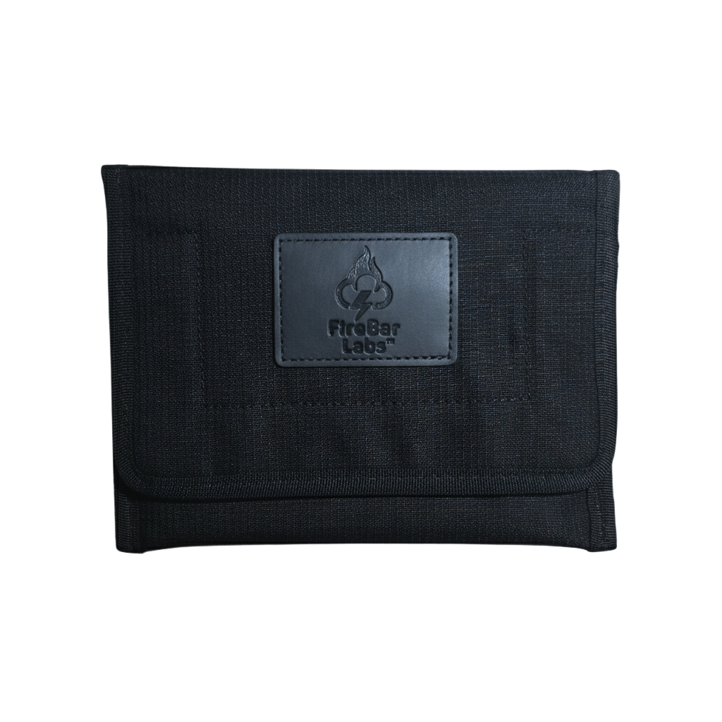 Essential Smell Proof Travel Wallet - Fashionable, Discreet + Hidden Lock (FireBar Labs x PBAL)