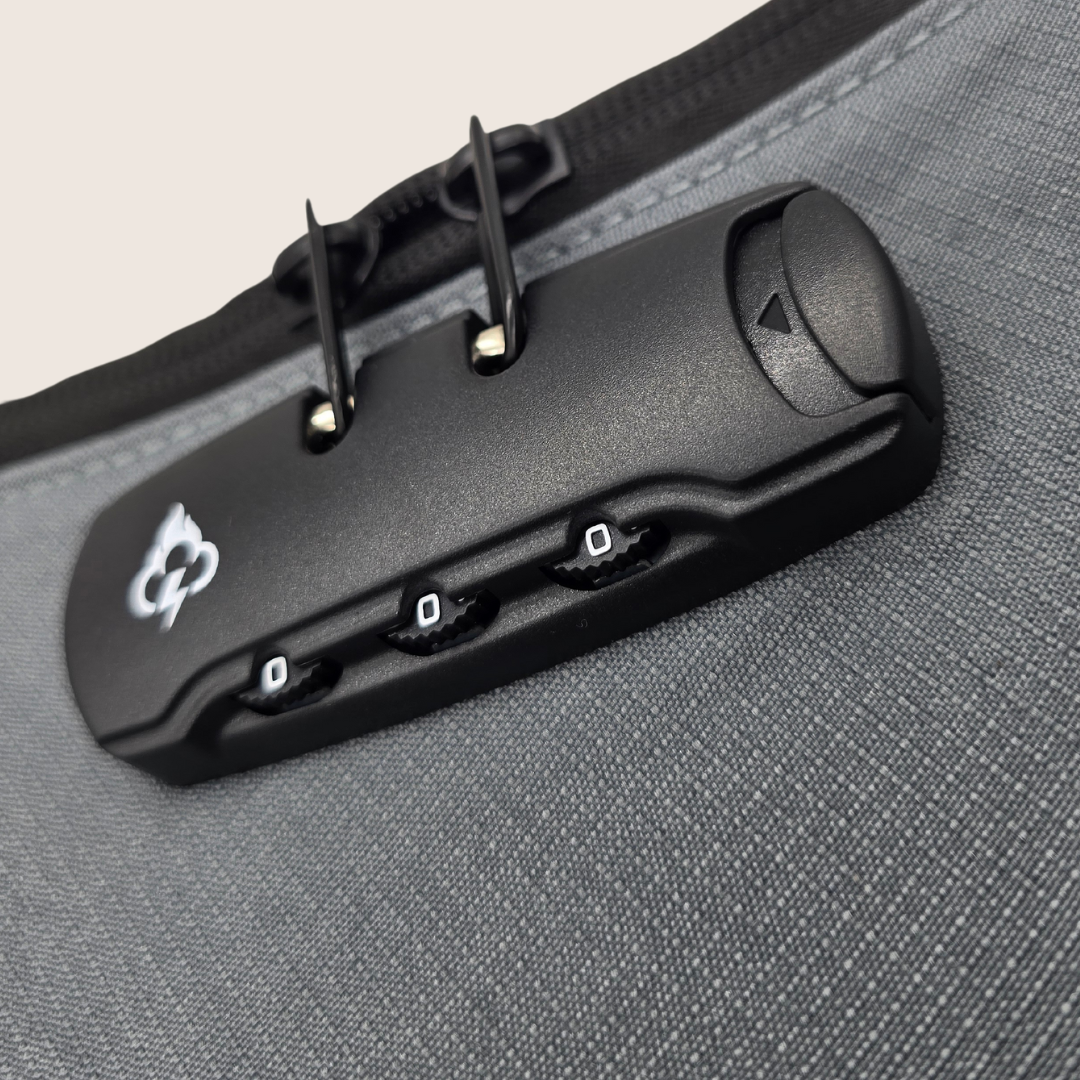Essential Smell Proof Crossbody Bag - Fashionable, Discreet + Hidden Lock (FireBar Labs x PBAL)