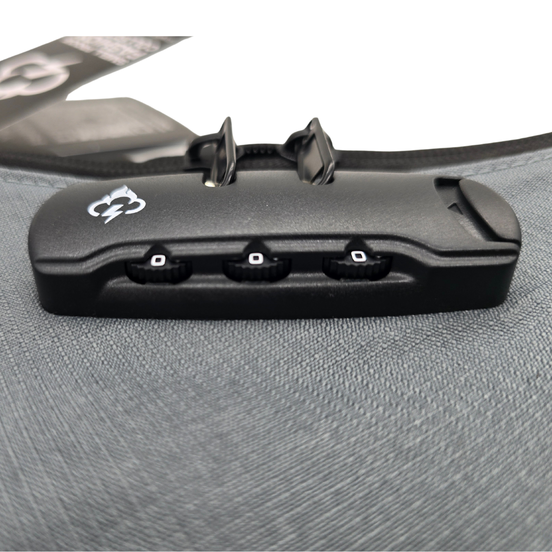 Essential Smell Proof Crossbody Bag - Fashionable, Discreet + Hidden Lock (FireBar Labs x PBAL)
