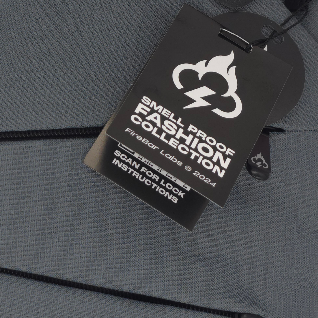 Essential Smell Proof Crossbody Bag - Fashionable, Discreet + Hidden Lock (FireBar Labs x PBAL)