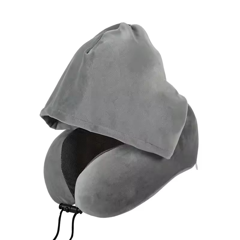 Memory foam travel pillow