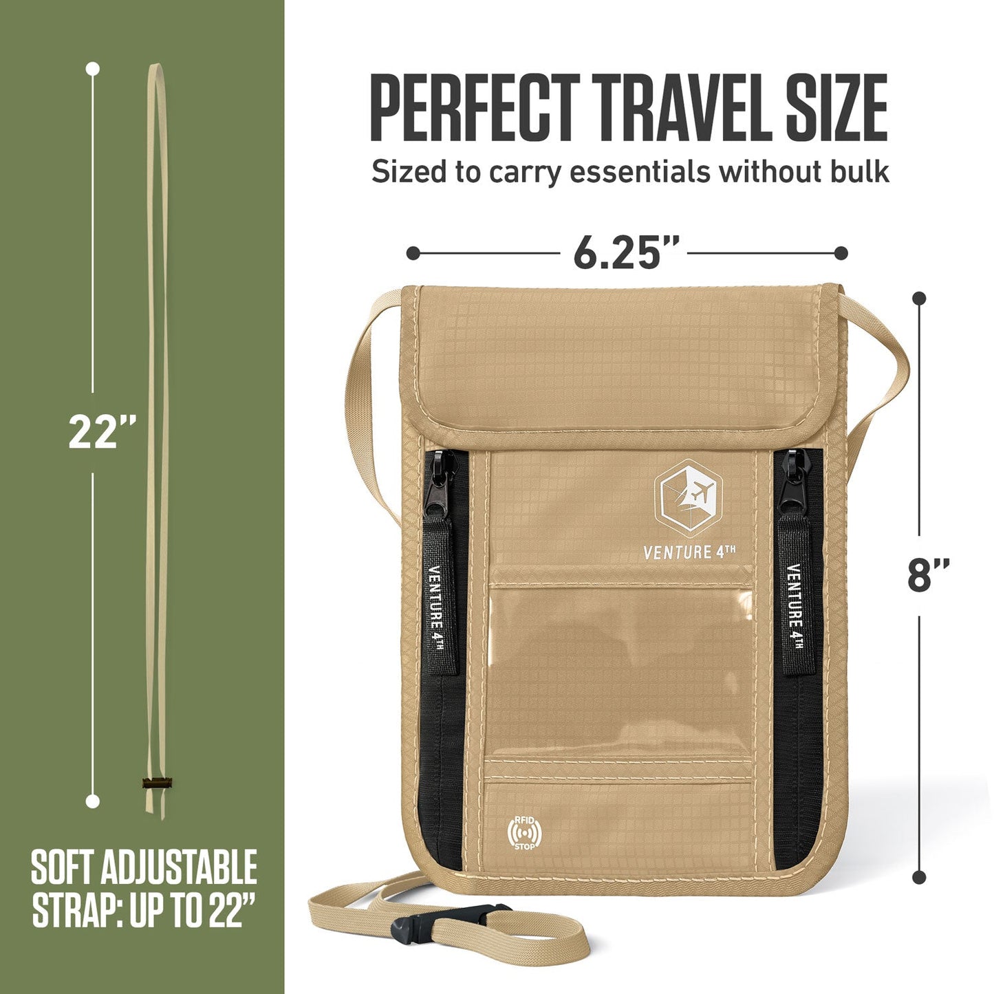 RFID Neck Pouch