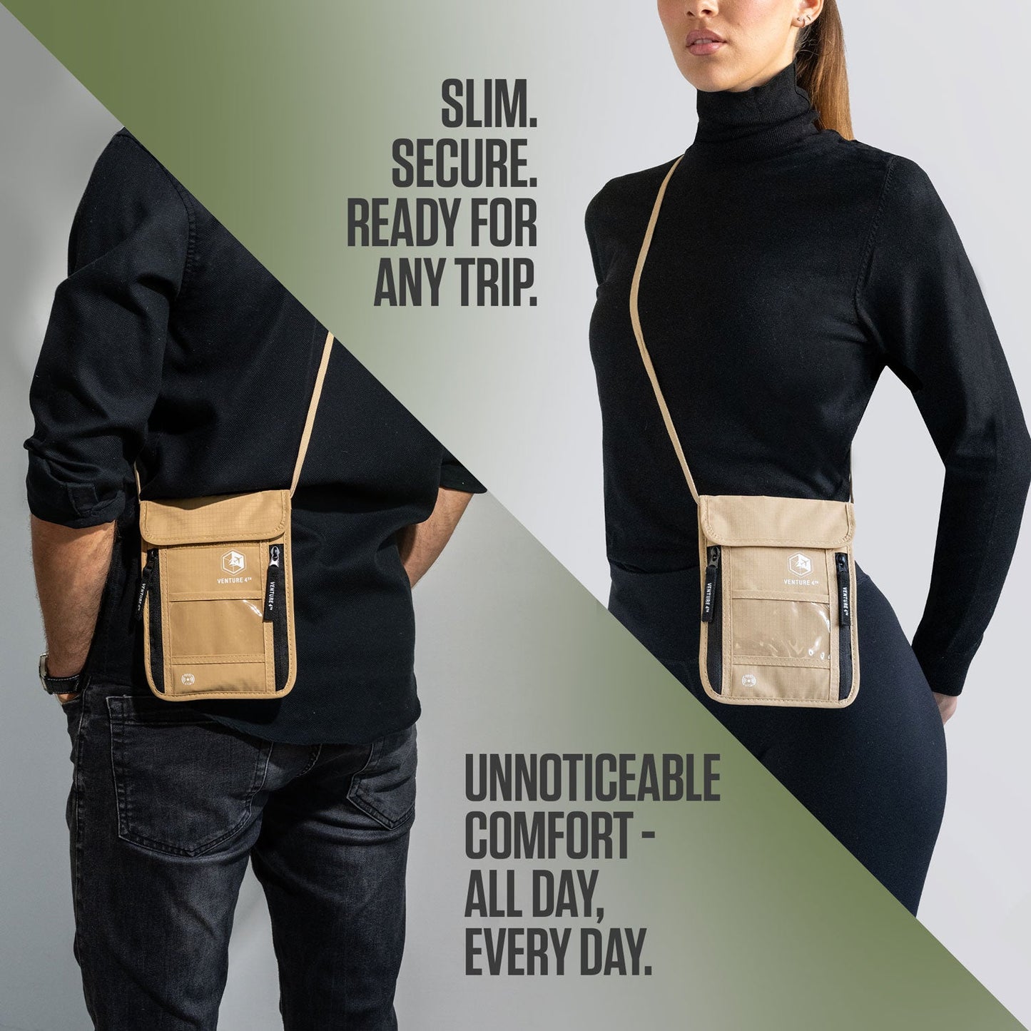 RFID Neck Pouch