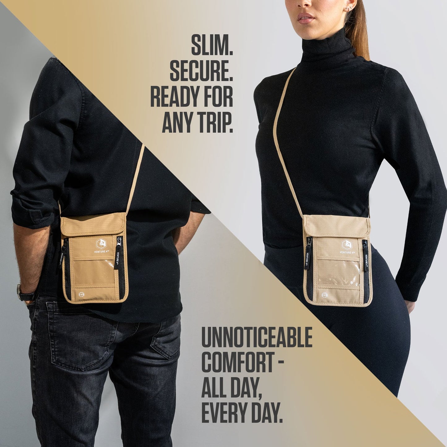 RFID Neck Pouch