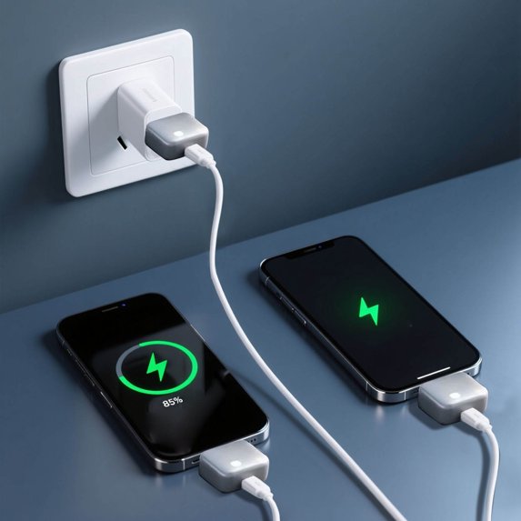 Battery Saver 140W Fast Charger 2026 AI Smart Auto Power Off Smart Stop Charging Adapter