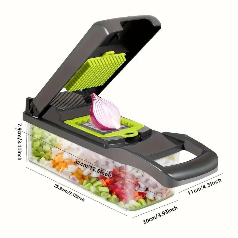 16-in-1 Premium Vegetable Onion Chopper