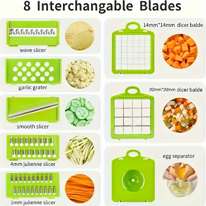 16-in-1 Premium Vegetable Onion Chopper