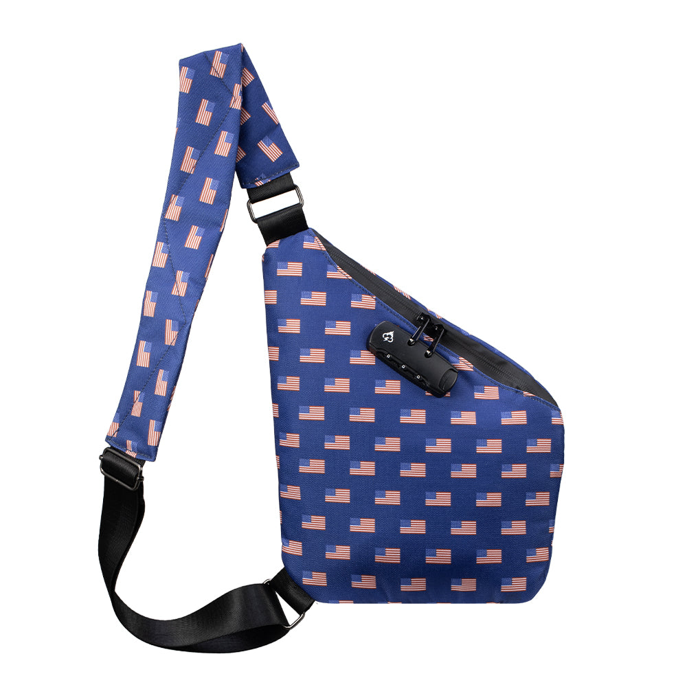 Essential Smell Proof Crossbody Bag - Fashionable, Discreet + Hidden Lock (FireBar Labs x PBAL)