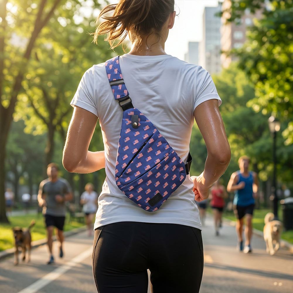 Essential Smell Proof Crossbody Bag - Fashionable, Discreet + Hidden Lock (FireBar Labs x PBAL)