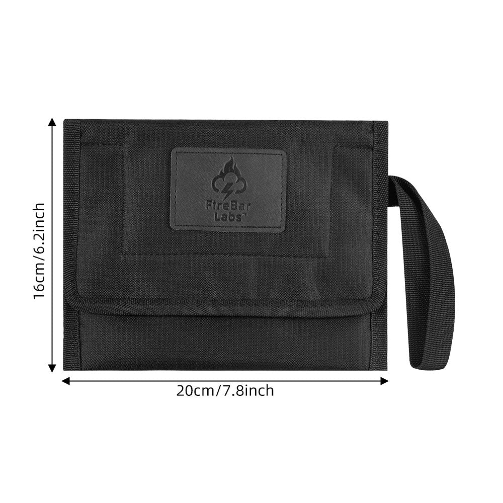 Essential Smell Proof Travel Wallet - Fashionable, Discreet + Hidden Lock (FireBar Labs x PBAL)