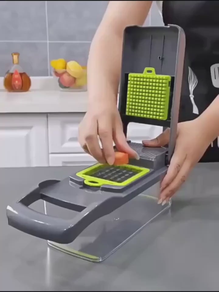 16-in-1 Premium Vegetable Onion Chopper