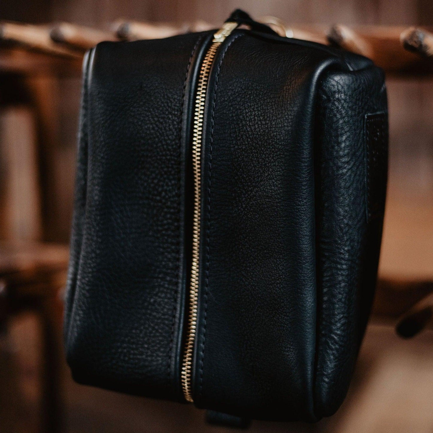 Leather Dopp Kit - USA Made